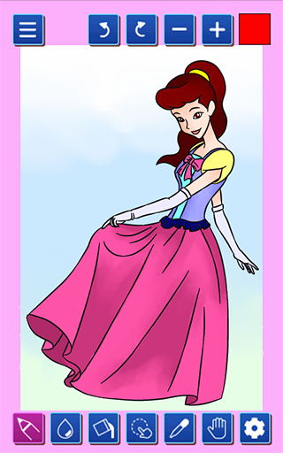 Coloring Page - Princess