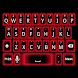 Red Glow Keyboard Skin