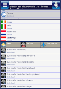 Captura de pantalla de la aplicacion Android Weather and Traffic, PRO