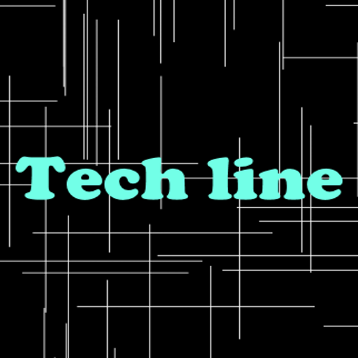 Tech lines live wallpaper LOGO-APP點子