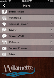 Willamette Christian Center poster 2