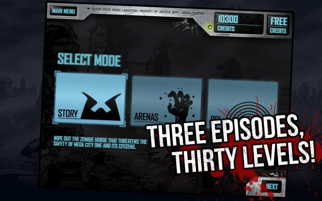 Judge Dredd vs. Zombies - screenshot