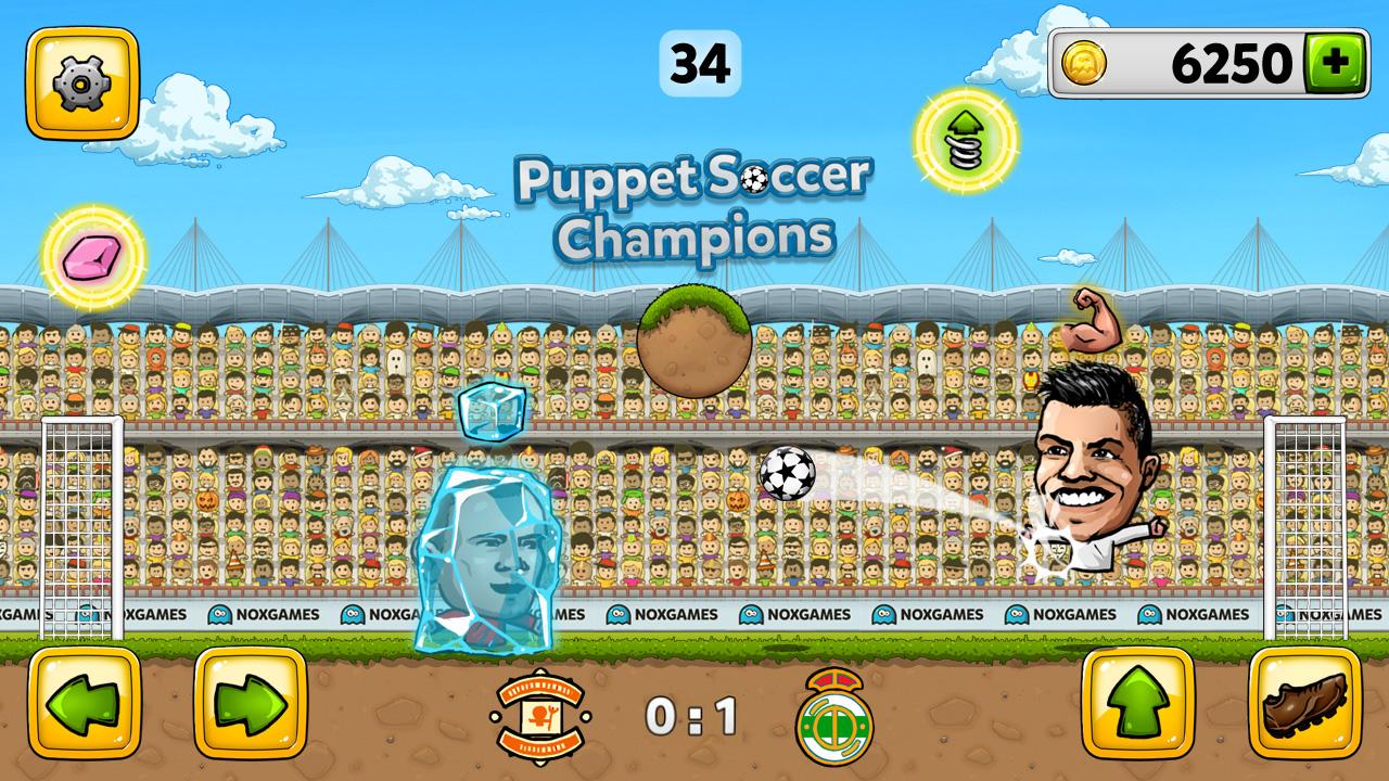    Puppet Soccer Champions 2014- screenshot  