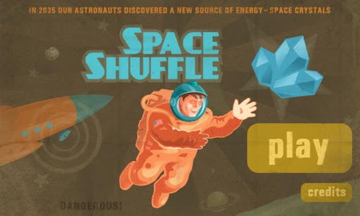 Space Shuffle Puzzle Game