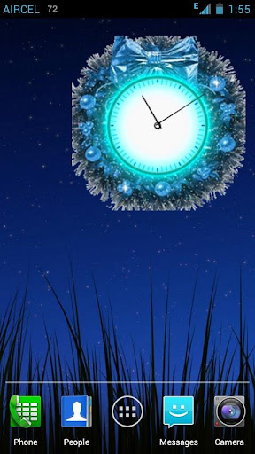 免費下載娛樂APP|Wreath Christmas Clock app開箱文|APP開箱王