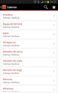 Free Calorías de los Alimentos APK for PC