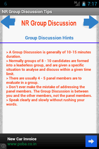 NR Group Discussion Tips