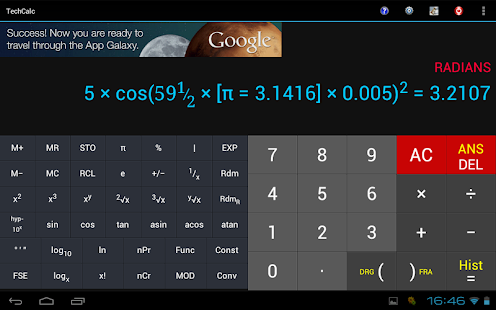 Scientific Calculator - screenshot thumbnail