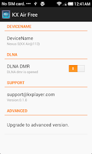 How to download KX Air free : DLNA Receiver 0.1.8 apk for android