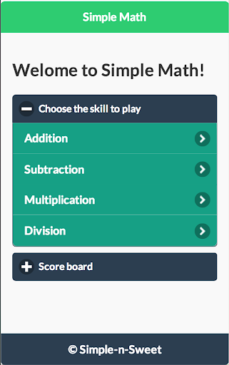 SimpleMath Lite