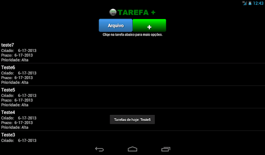 Tarefa+ Screenshots 0