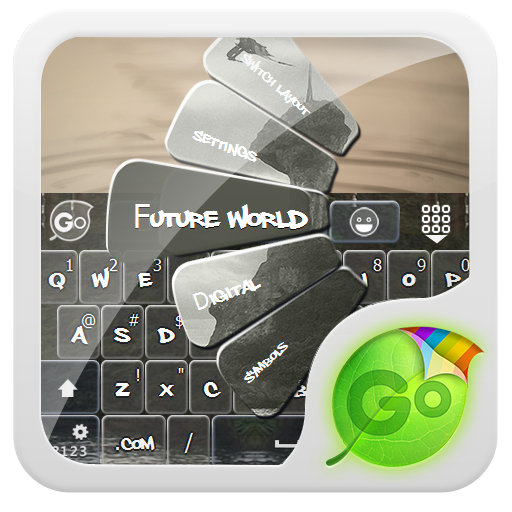 未來世界 GO Keyboard Theme 個人化 App LOGO-APP開箱王