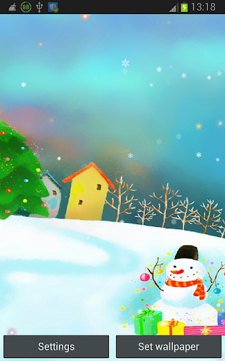 【免費個人化App】Christmas Frozen Snowman HD-APP點子