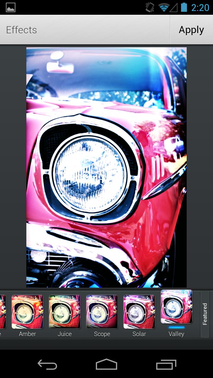 Aviary Effects: Toy Camera Screen 1