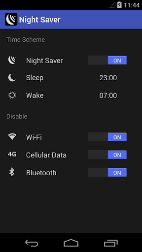 Night Saver 1.3 screenshots 1