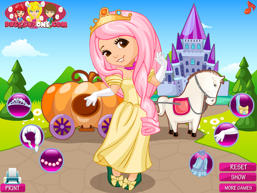 【免費休閒App】Princess Carriage Dress Up-APP點子