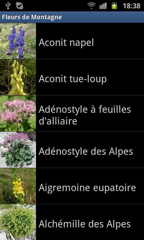 Fleurs De Montagne Screen 2
