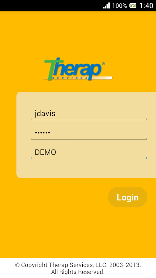 Therap Android Apps on Google Play