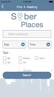 Sober Places Meeting Finder APK Снимки экрана #7