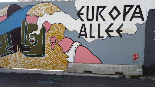 Europa Allee Mural