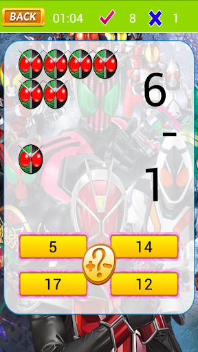 【免費教育App】Kamen Rider Math Game For Kids-APP點子