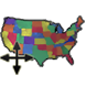 US States Trivia Match Free