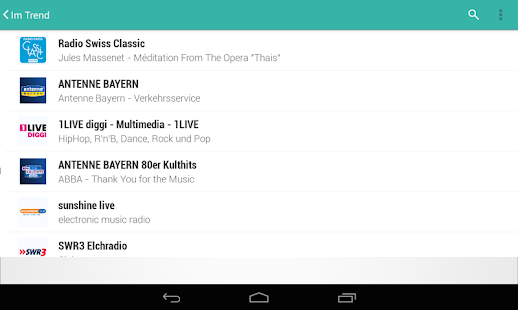 TuneIn Radio Screenshot