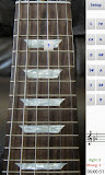 Electric Guitar Fretboard