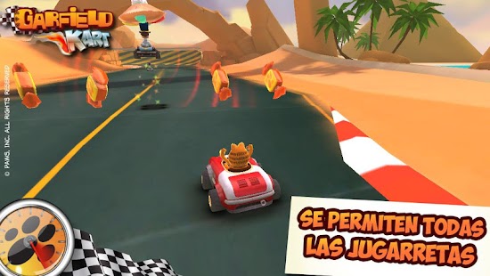 Garfield Kart Screen 2