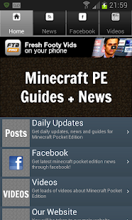 News Guides For Minecraft PE