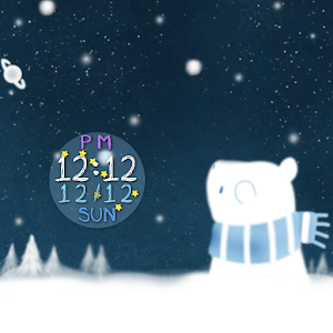 CUKI Theme Snowy Night 娛樂 App LOGO-APP開箱王