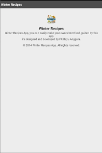 Download Easy Recipes For Winter APK for Android