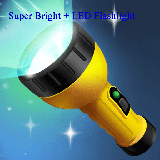 Super Bright + LED Flashlight