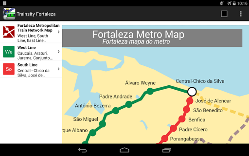 【免費旅遊App】Trainsity Fortaleza Metro-APP點子