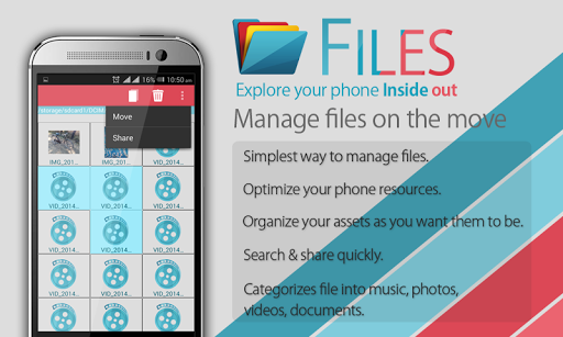 Files -Search explore manage