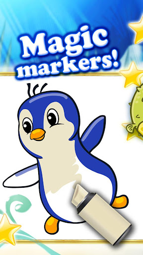 免費下載教育APP|幼兒及兒童畫書的海洋動物和魚類16種顏色 app開箱文|APP開箱王