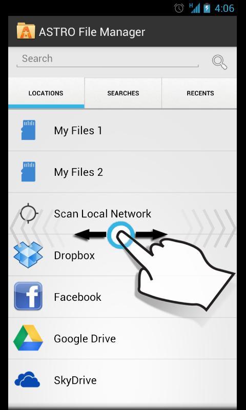ASTRO Cloud & File Manager - screenshot