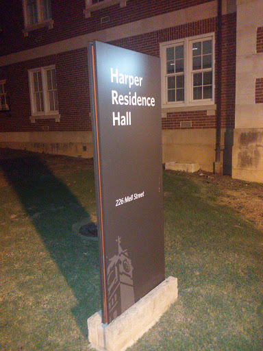 Harper Residence Hall Marker