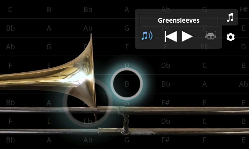 Android application iBone - the Pocket Trombone™ screenshort