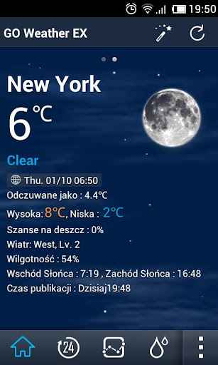 【免費天氣App】Polish Language GOWeatherEX-APP點子