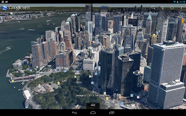 تطبيق جوجل ايرث للاندرويد بإصدار جديد وصور 3D واقعية Google Earth.apk 