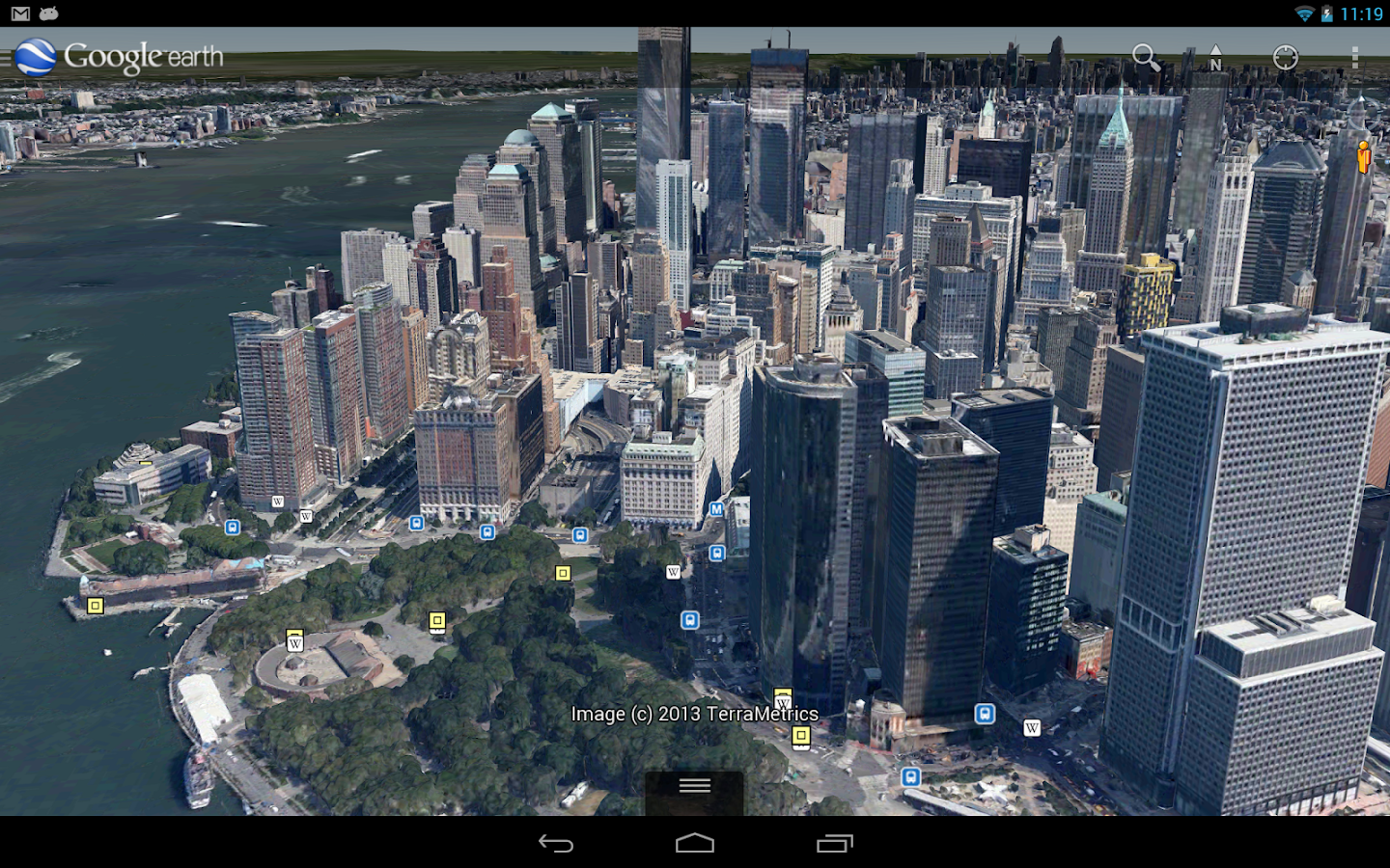 Google Earth Android