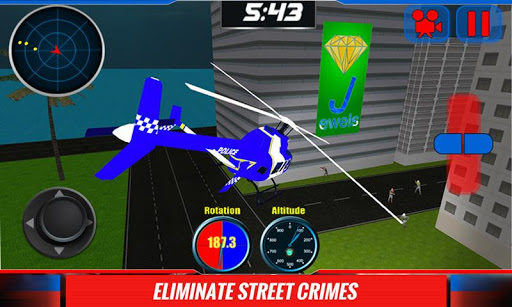 911 Police Helicopter Sim 3D