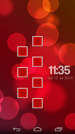 VM10 Red Icon Set