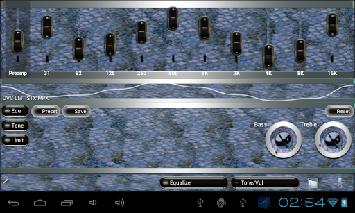 【免費音樂App】poweramp skin blue snake-APP點子