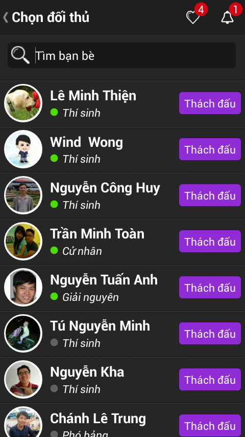 Ai Là Triệu Phú 2016 - Zalo Screen 2