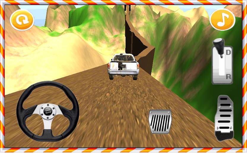 3D Dağ Tırmanma Yarışı 4x4 - screenshot