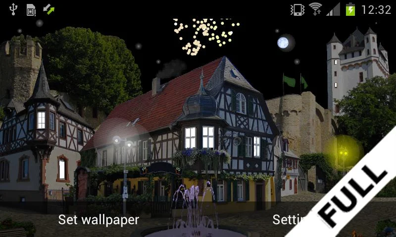 Живые обои "Castle Square Live Wallpaper" на Андроид