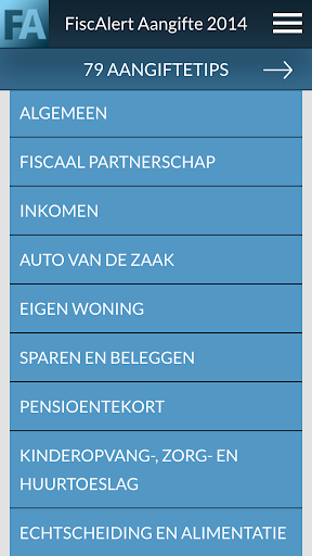 【免費財經App】FiscAlert Aangifte 2014-APP點子