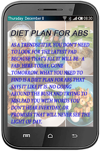 Diet Plan For Abs